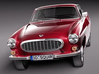  Volvo P 1800 1961 1973 3D model