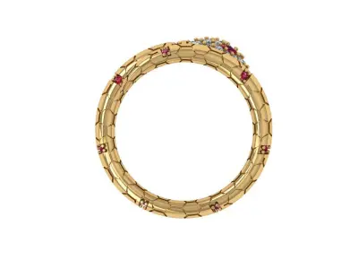 The Snake Ring 3D print model