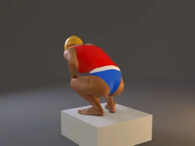 Swwimming Pool Female BCC 2130 012 3D model