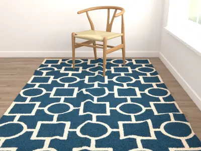 Rugs No 226 Low-poly 3D model