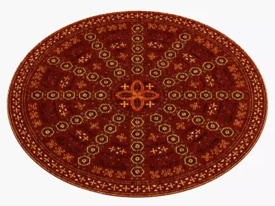 -Oriental Carpet V2- 3D model