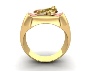 Horse Ring 3D print model