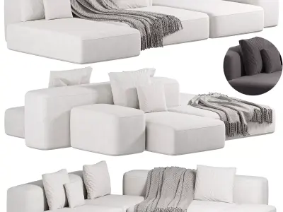 The One Sofa By Aatom 3D model