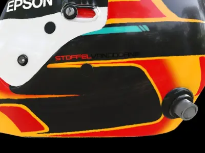 Stoffel Vandoorne Helmet 3D model