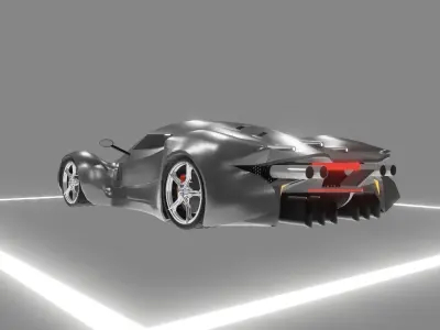 Vortex GX5 3D Model Low-poly 3D model