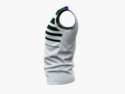 Mens Sport Shirt Set2 Low-poly 3D model