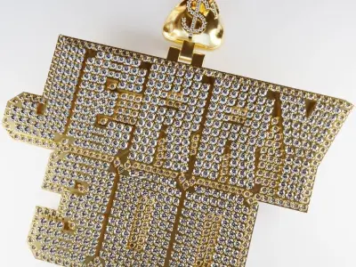 Pendant Jerry 300 Free 3D print model