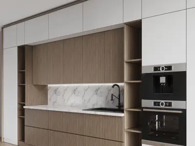 Kitchen 058 3D model
