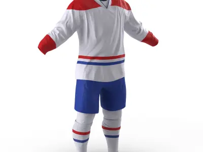 Hockey Clothes Generic 4  3D model