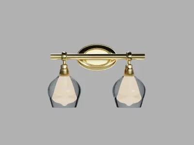 4 Set Interior Lights Low-poly 3D model
