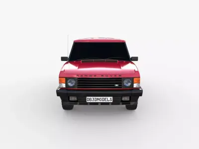 Range Rover Classic RHD v2 3D model