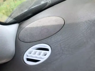 Audi 80 B3 Dash Top Vent with Audi Logo 3D print model