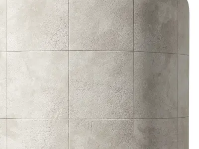 Seamless Plaster Material 90 3D model