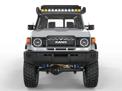 Generic Land Cruiser J76 2024 Kanis Edition  3D model