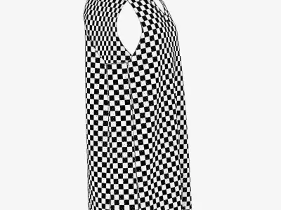 Basketball Jersey Top 3D model