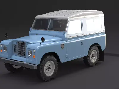 Land Rover Series III Short Wheelbase 3D model