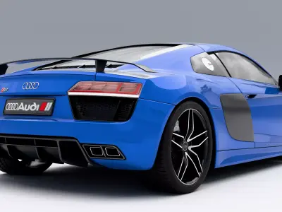 Audi R8 V10 3D model