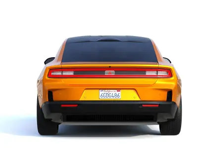 Dodge Charger Daytona 4-door 2025 3D model