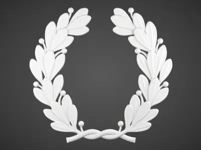 Laurel Wreath 3D print model