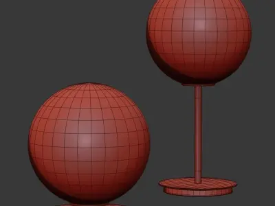 Menu TR Bulb table lamp  3D model