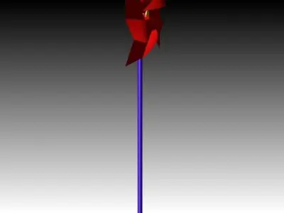 Pinwheel Free 3D model