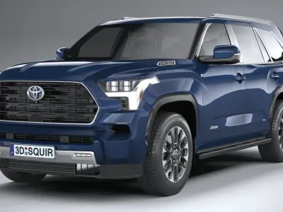 Toyota Sequoia 2023 3D model