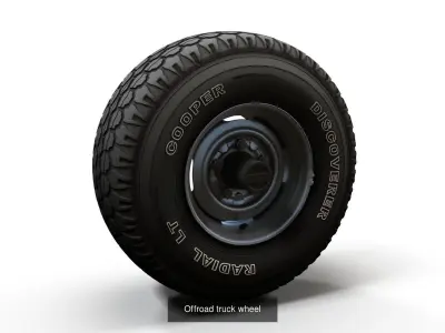 Highpoly car wheels 3D Model Pack