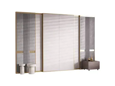 Decorative Wall panel  30 3D model