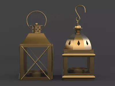 Candle Holder 3D model 9