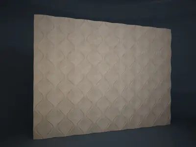 02 PAVERS PATTERN WALL 3D model