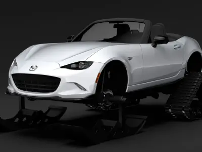 Mazda MX 5 Maita Club Ski 2018 3D model