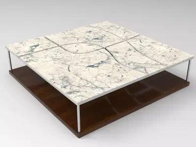 Loyu Coffee Table Low-poly 3D model