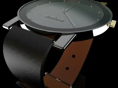 reloj pardo Free 3D model