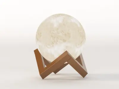 Moon Night Light Table Centerpiece Decoration By Ehobroc 3D model