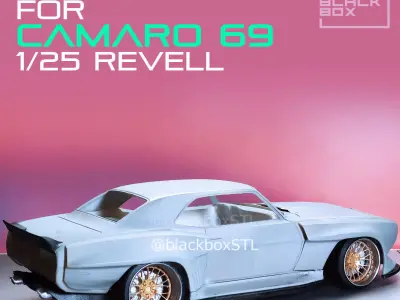 Bodykit for Camaro 69 Revell 1-25th 3D print model