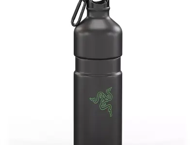 Razer Hydrator Water Bottle Black 3D model