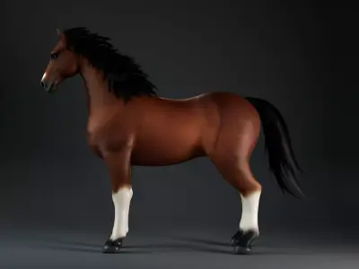 Horse-G3 3D model