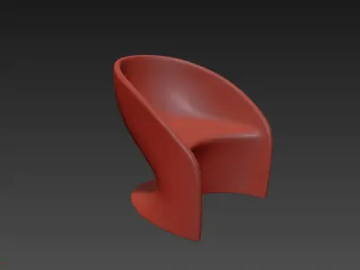 Plastic Chair 3D model