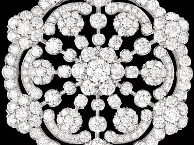 SnowFlake VCA Pendant 3D print model