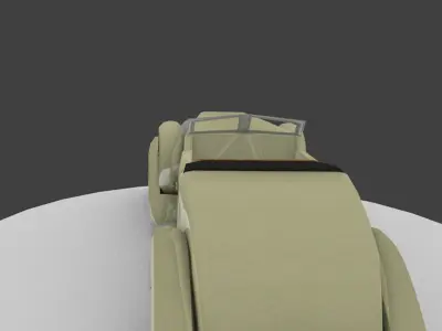 Chrysler Imperial Low-poly 3D model