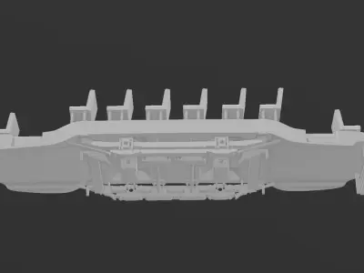 1947 LISBON TRAM SCALE 1 87 3D print model