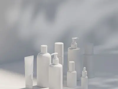 Luxury Cosmetic Set 3D model