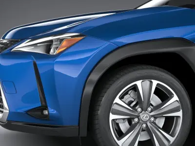 Lexus UX 300e 2021 3D model