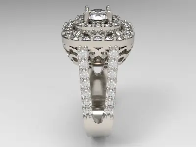 Celestia Ring 3D print model