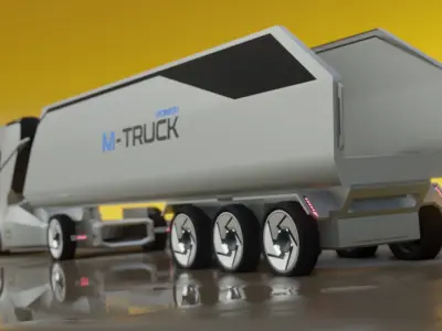 TC truck concept model 3D model