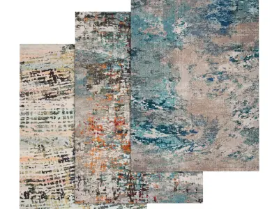Rug Set 207 3D model