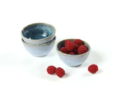 ONOMAO - Dip bowl - TEAL 3D model