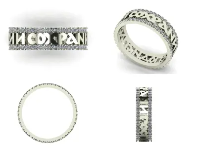 Ring rk 6 3D print model