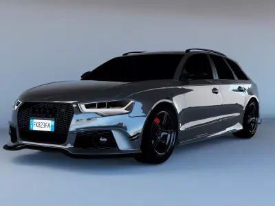 Audi RS6 3D model