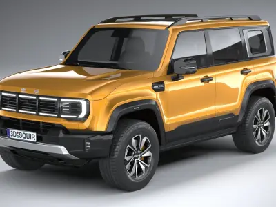 BAIC Beijing BJ40 2023 3D model